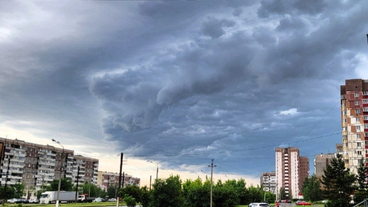 В Воронежской области вновь объявили штормовое предупреждение