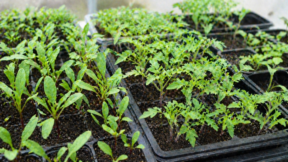Дачники, 1 ложка и 0,5 таблетки для рассады в конце апреля: Растёт крепкой и мощной