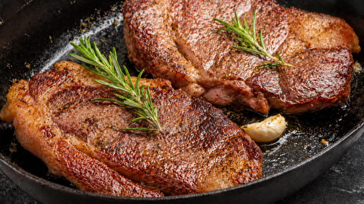 Главная ошибка при жарке мяса: почему вместо сочного стейка получается сухая «подошва» и как это исправить