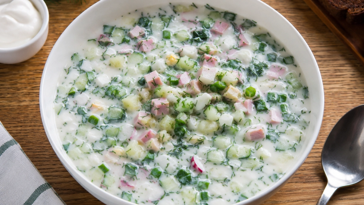 Без кваса и кефира: Моя окрошка самая вкусная - в жару спасает лучше кондиционера