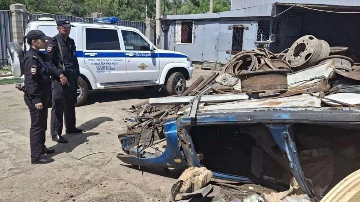 Пять тонн лома изъяли полицейские из нелегального пункта приёма металла в Воронежской области