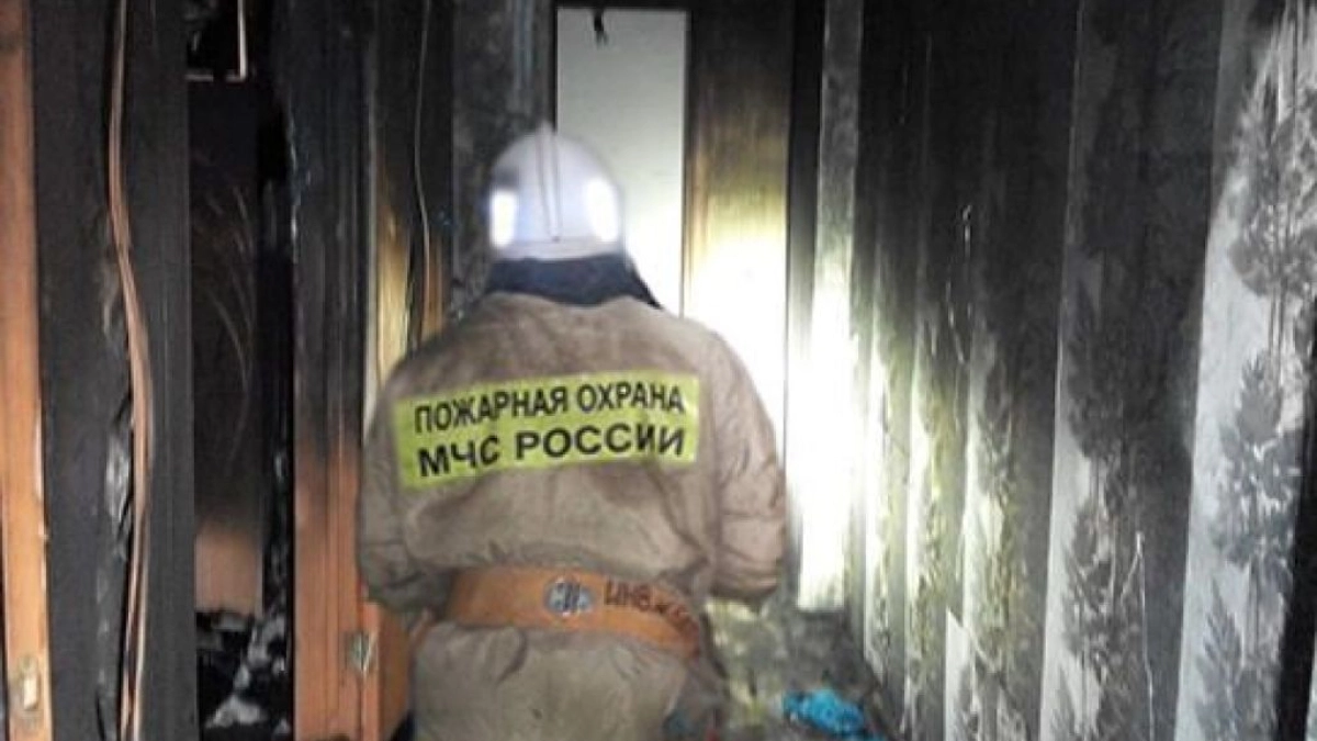 Пожар в двухэтажном доме в Воронежской области унес жизнь мужчины
