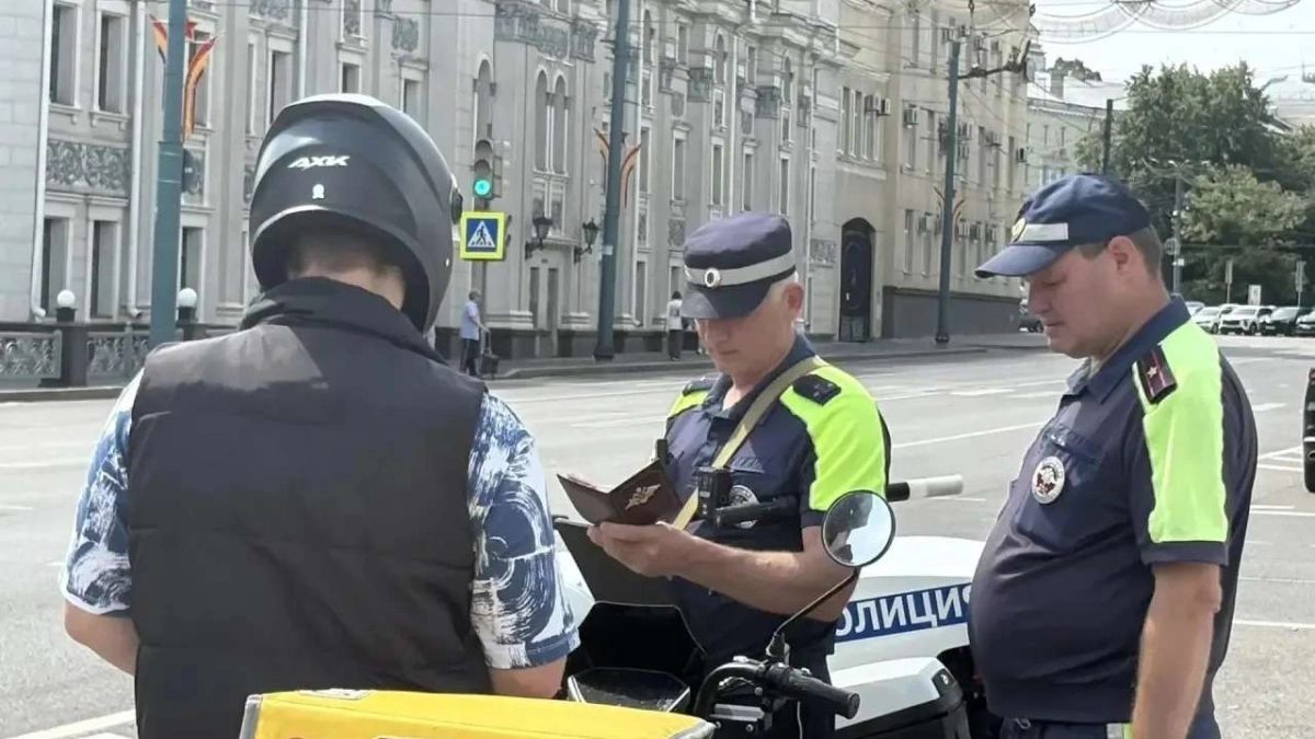 В Воронежской области провели рейд по пресечению нарушений правил дорожного движения среди водителей электросамокатов