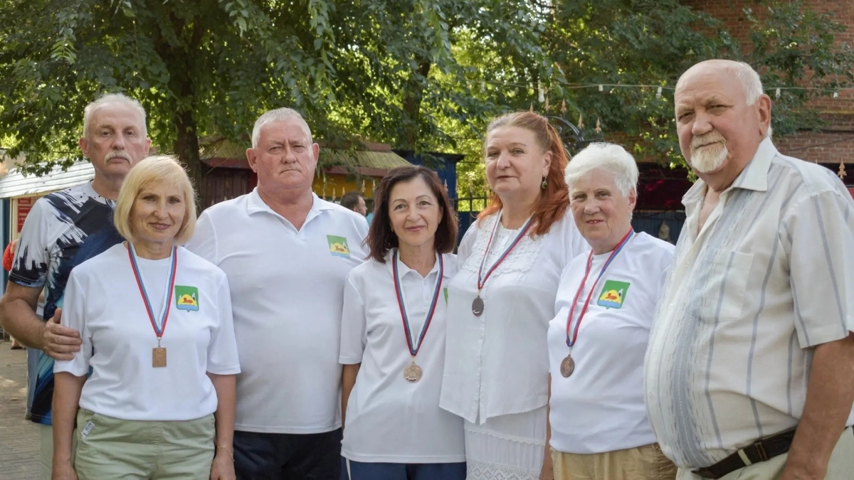 Лискинские пенсионеры завоевали серебро и три бронзы на областной Спартакиаде