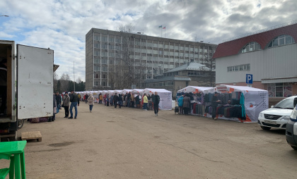 В Лисках прошла традиционная ярмарка, приуроченная ко Дню города и  района