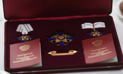 Президент России Владимир Путин наградил семейство Черных из Воронежской области высокой государственной наградой