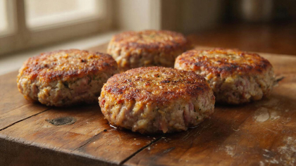 2 ложки в фарш — и котлеты выше всяких похвал: сочные, нежные и реально тают во рту — во много раз вкуснее, чем ресторанные